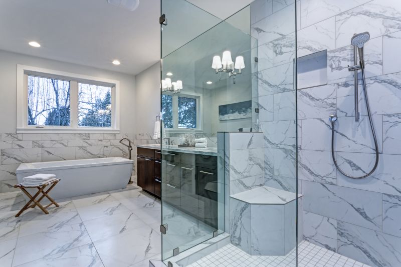 Elegant tilework and finishes